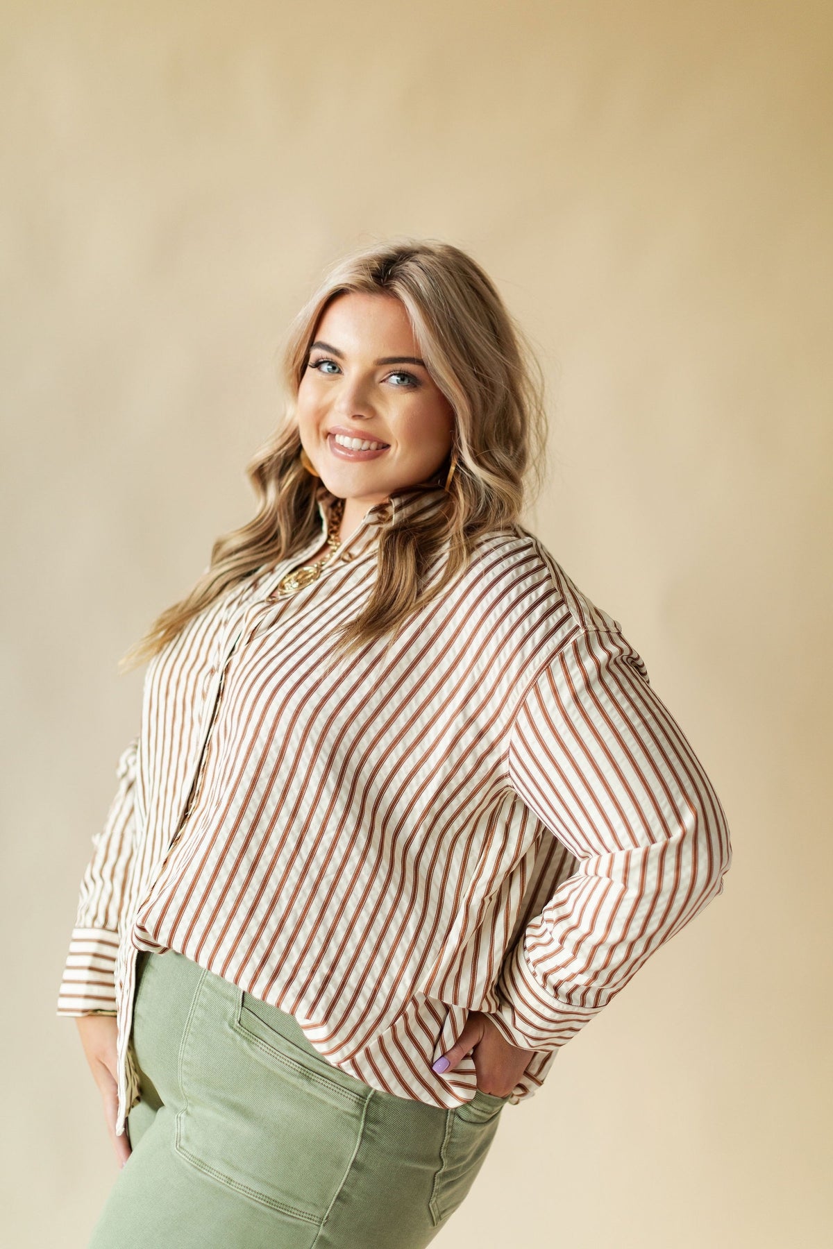 The Macie Top in Plus