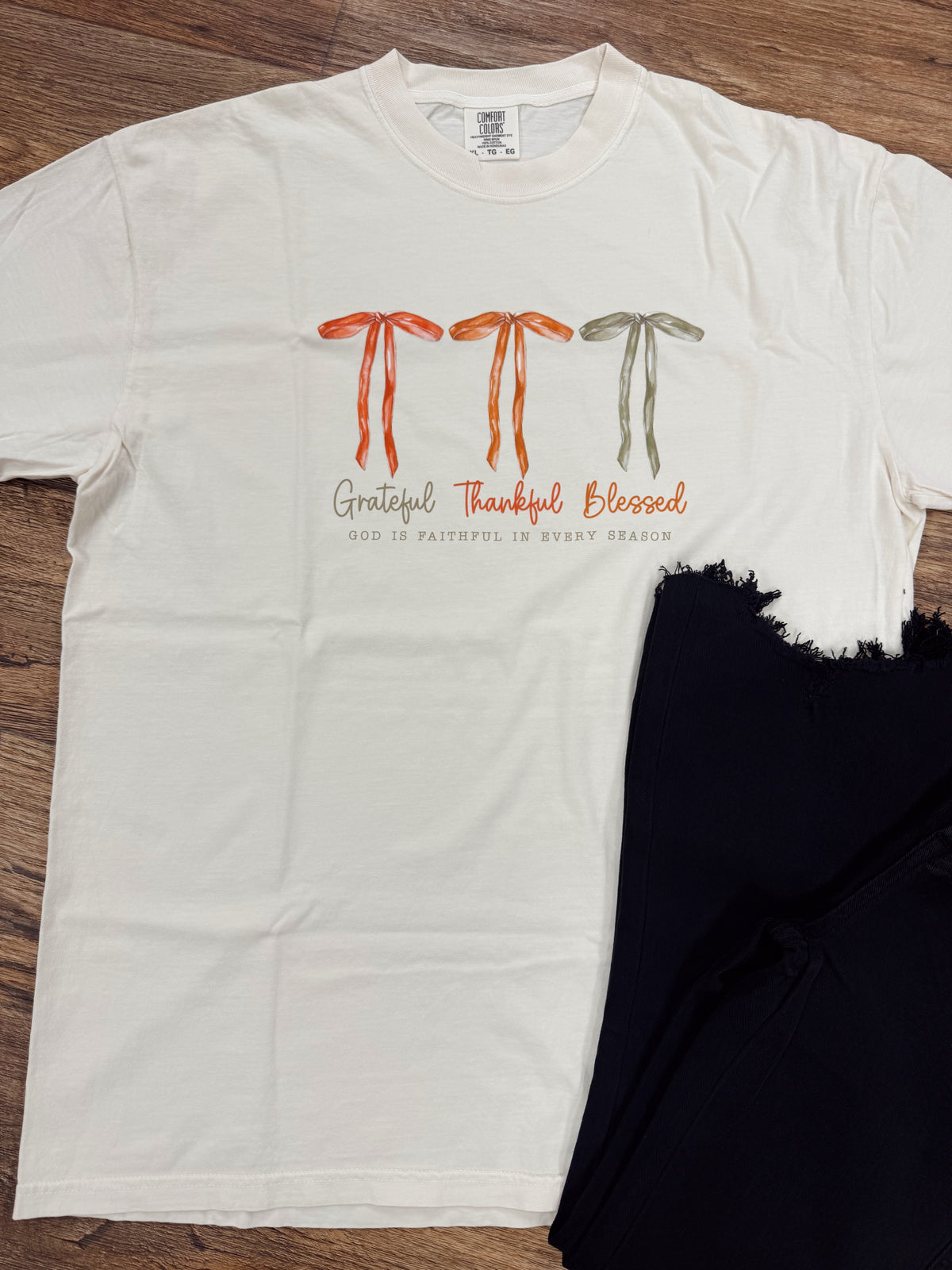 Grateful, Thankful, Blessed Tee