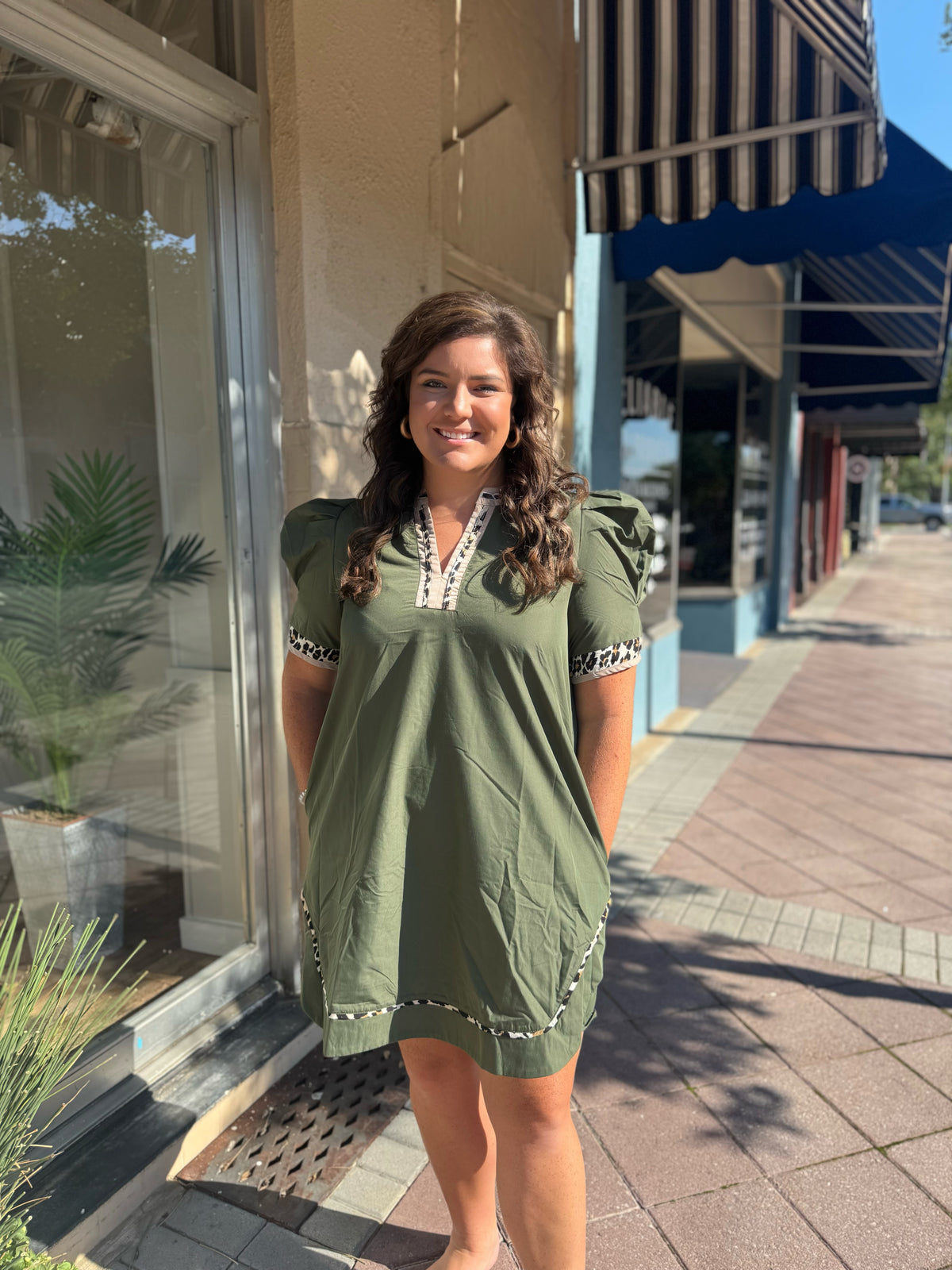 Edge and Ease Mini Dress