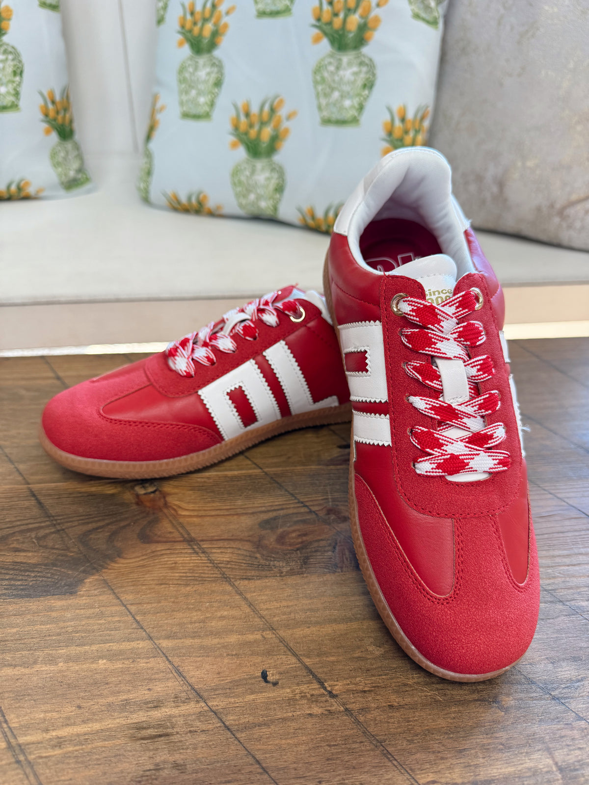 Trackstar Sneaker in Red