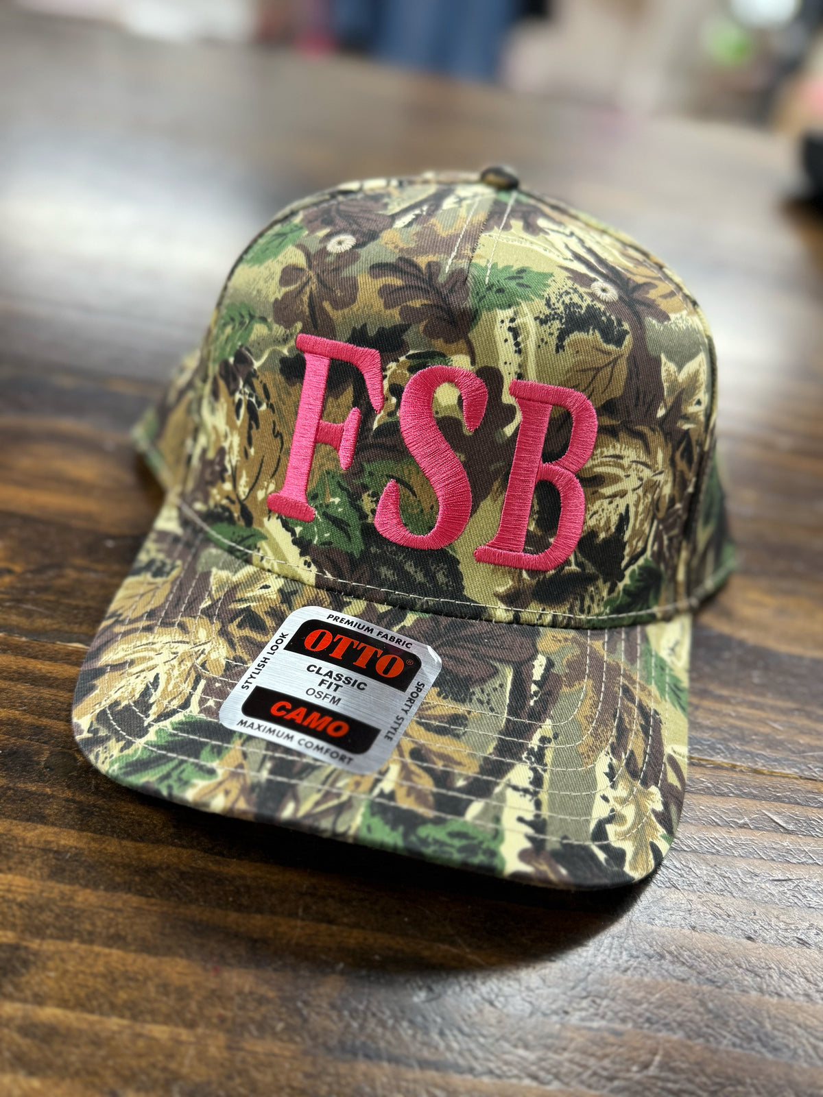 Camo FSB Trucker Hat