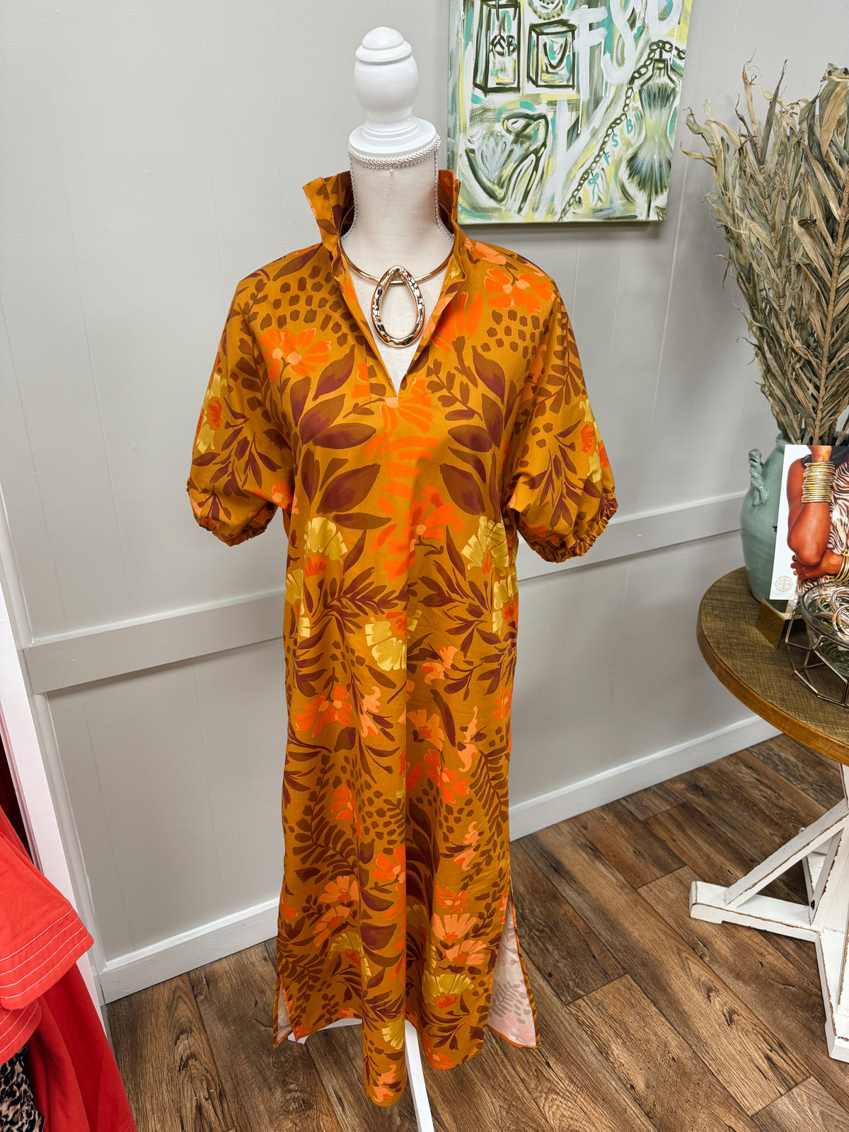 The Blakely Fall Maxi Dress