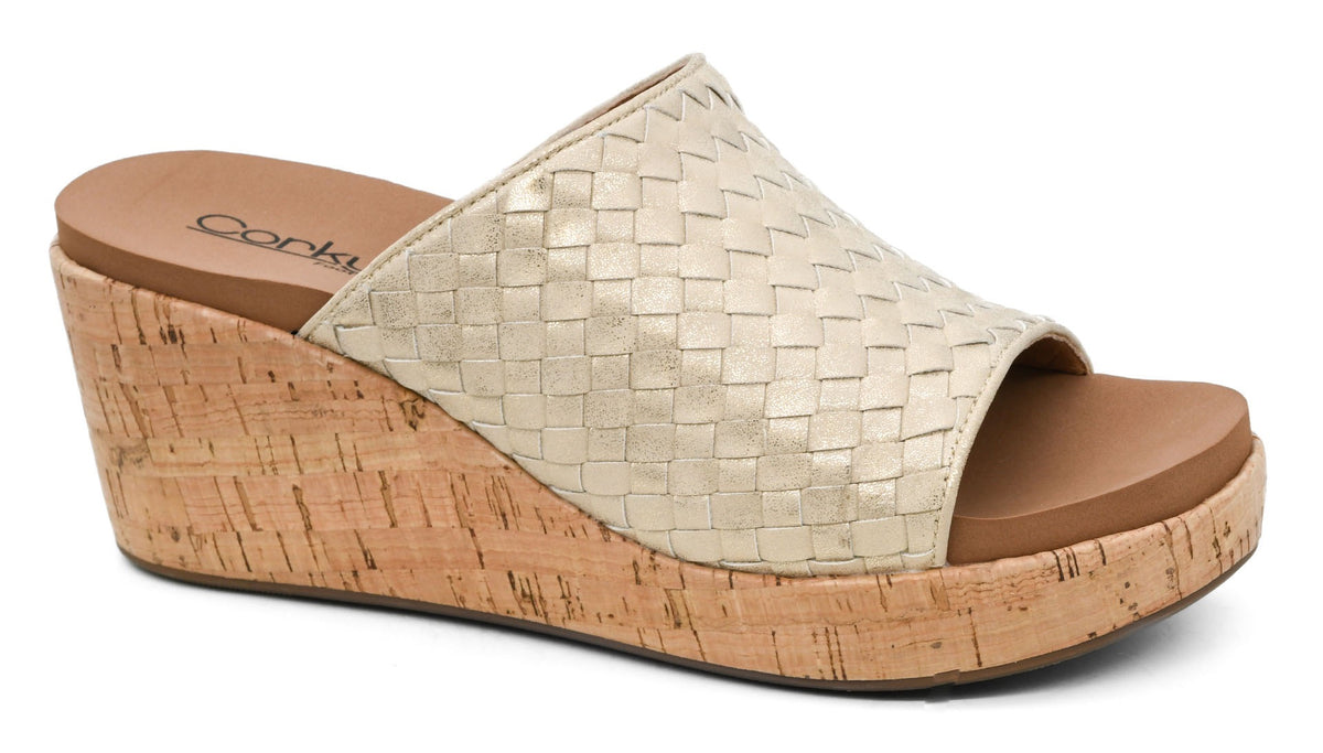 Wine and Dine- Gold Wash Metallic