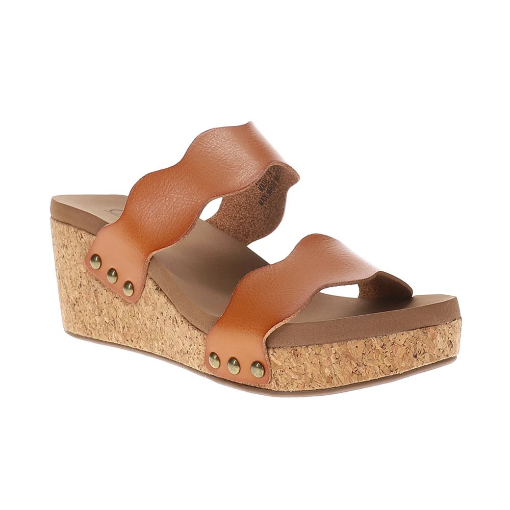 Obviously Sandal in Cognac