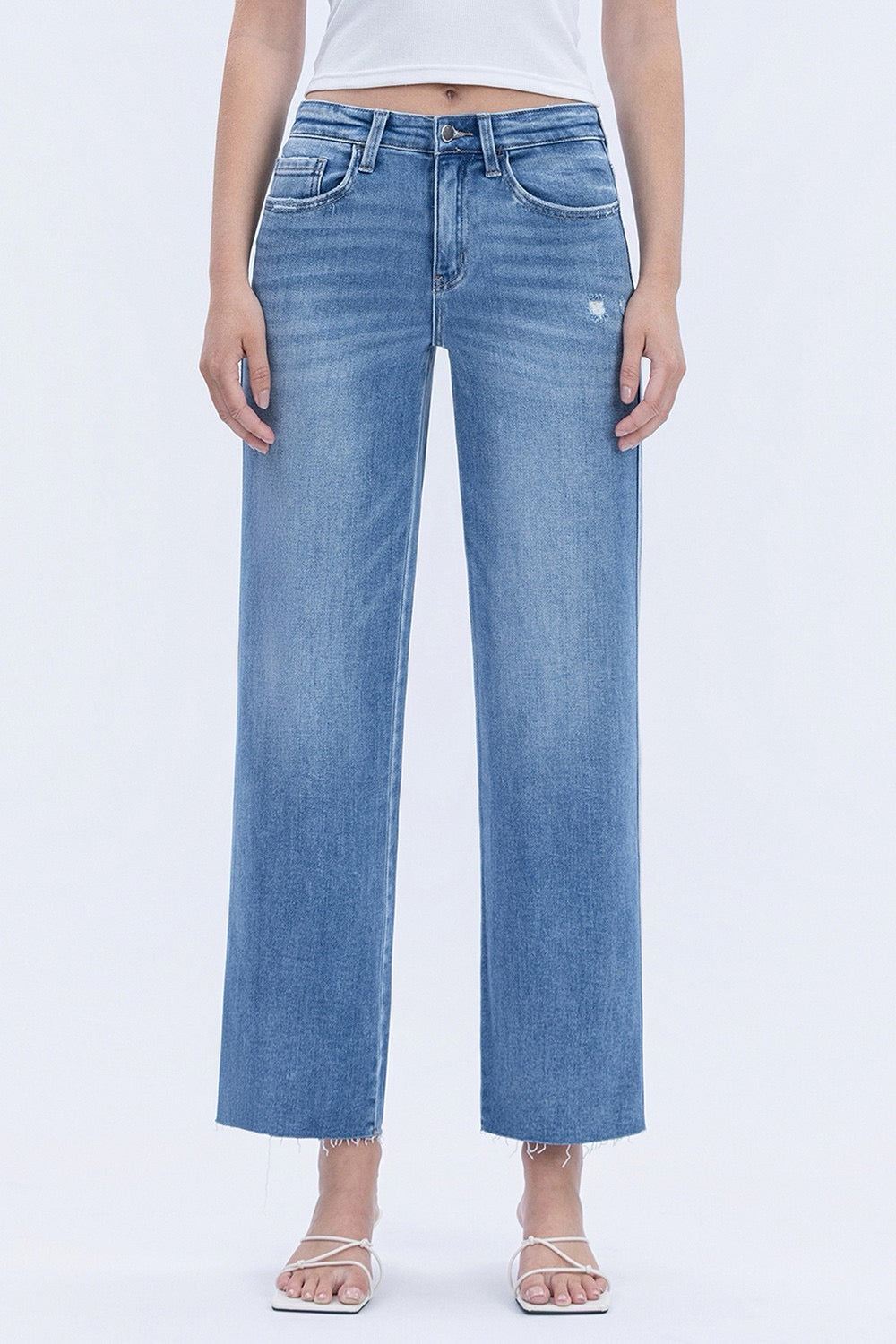 High Rise Slim Wide in Supported