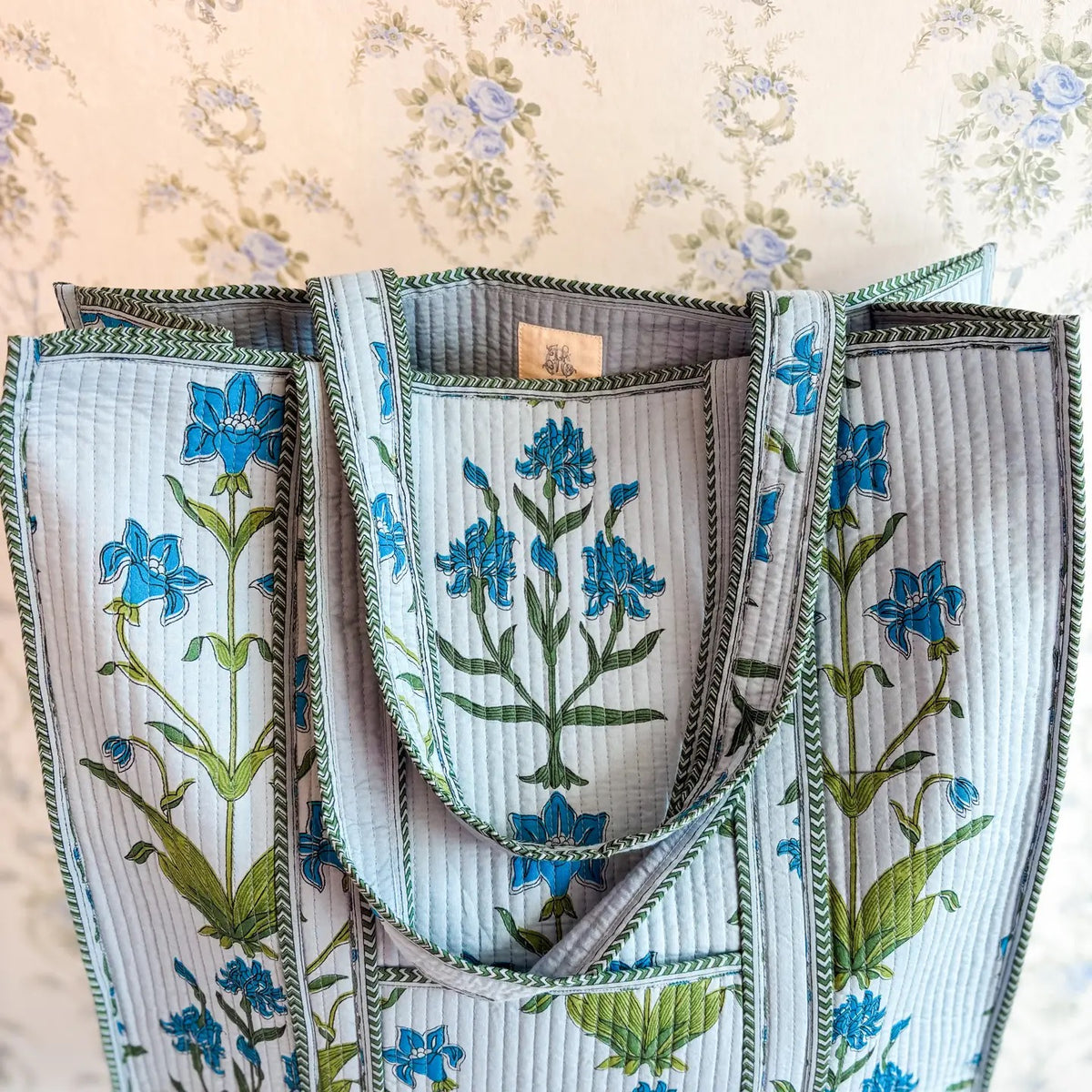 Iris Luxe | Quilted Regular Tote Bag