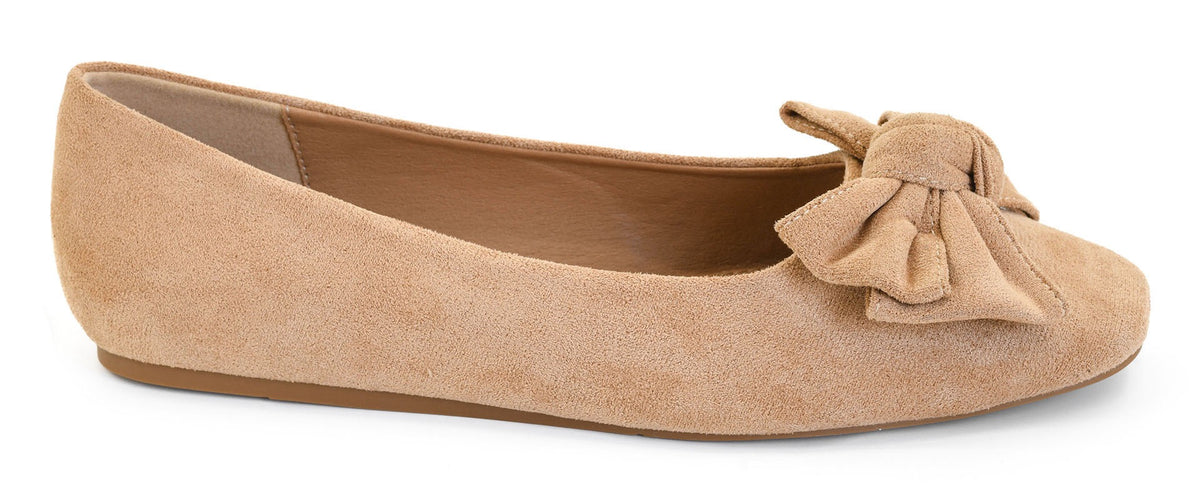 Sugar Rush Shoe in Camel Suede