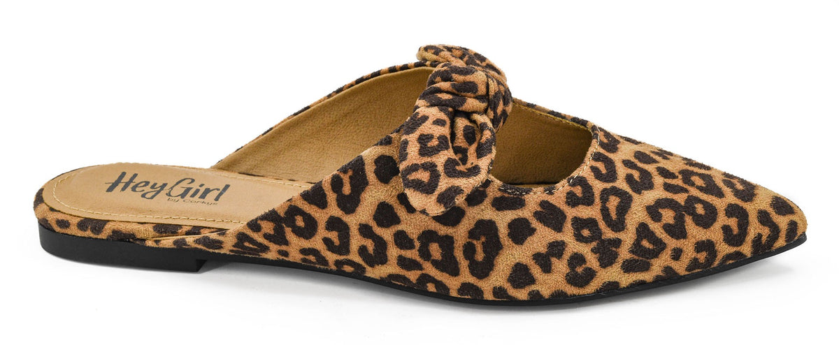 Knotty But Nice Shoe in Leopard