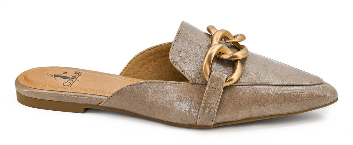 Playing For Keeps Shoe in Taupe