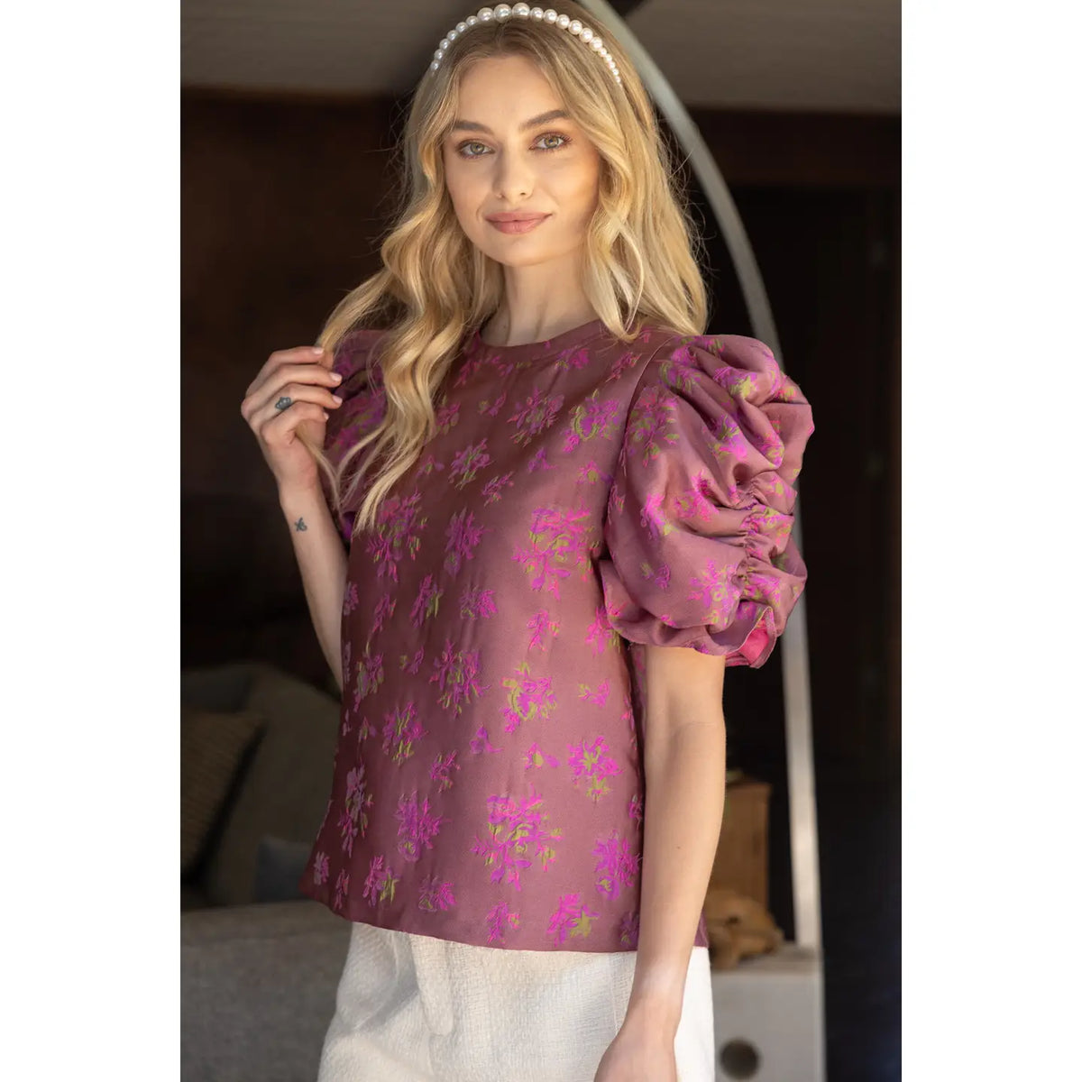 The Laura Floral Top