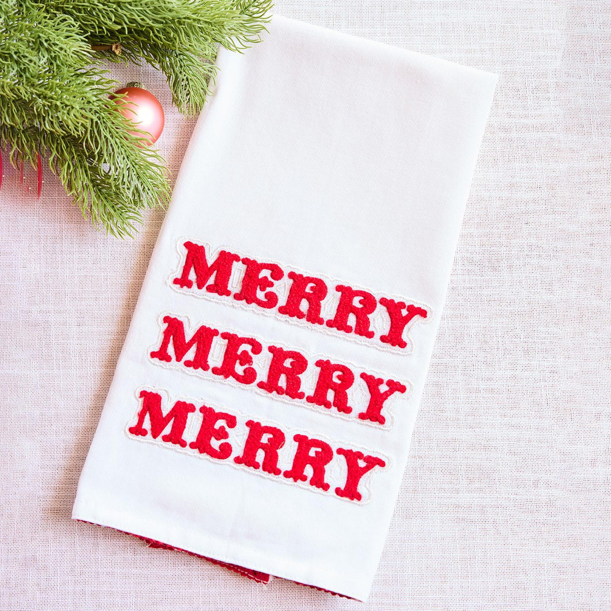 Tea Towel Merry Merry Merry