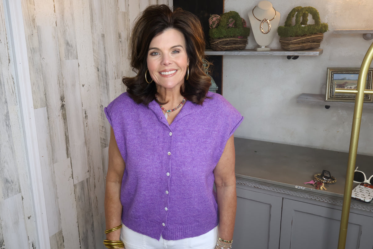 The Piper Vest Cardigan