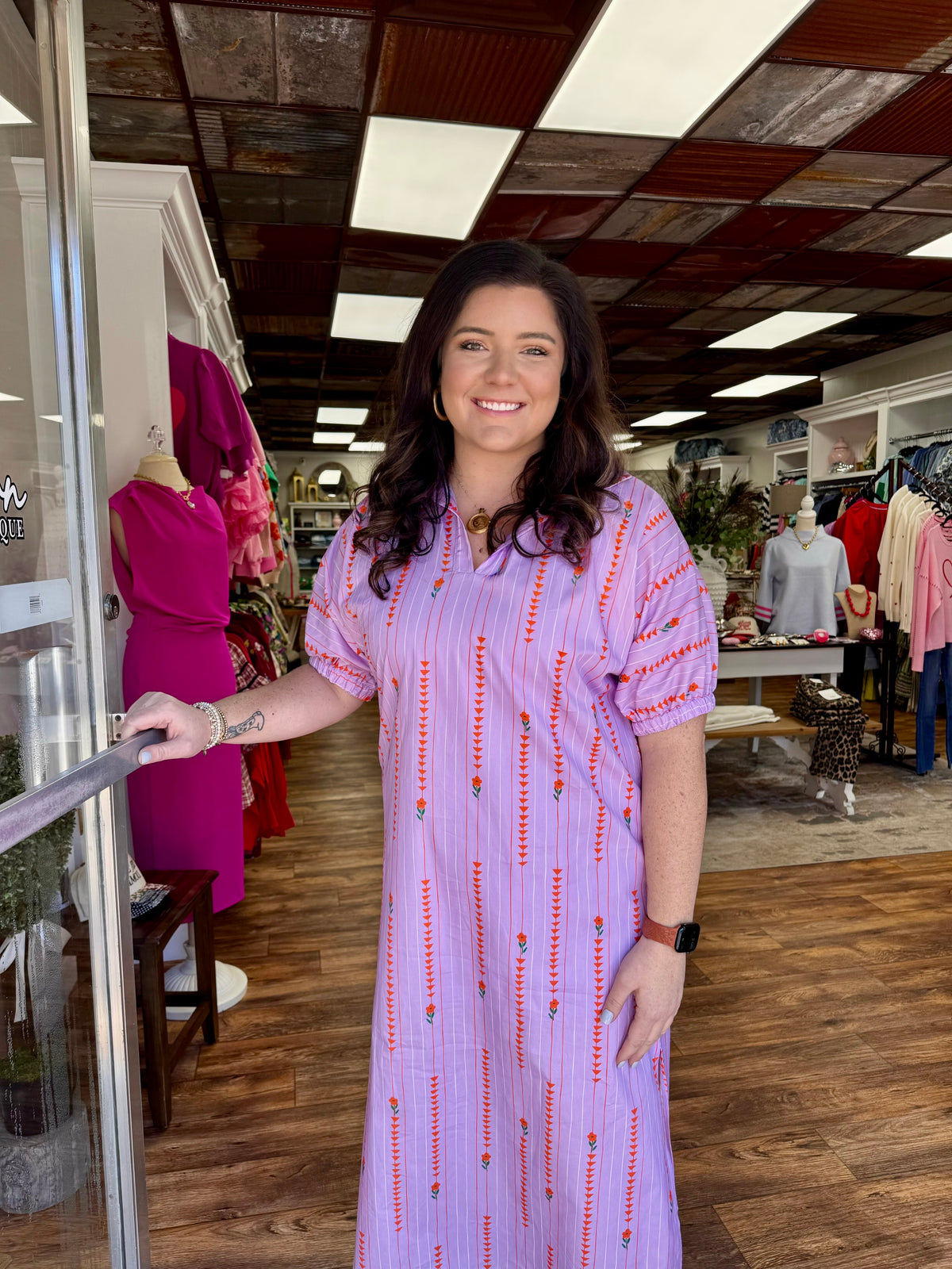 The Blakely Maxi in Fleur Path