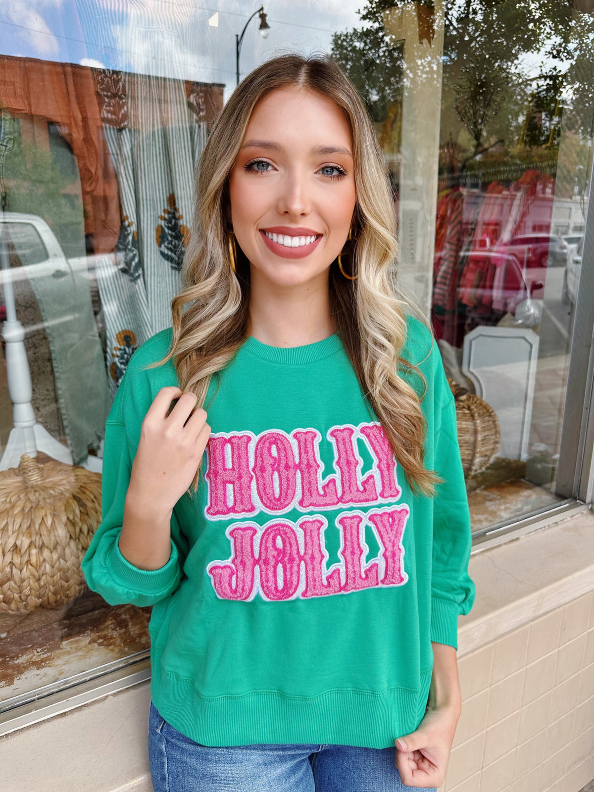 Millie Holly Jolly Sweatshirt