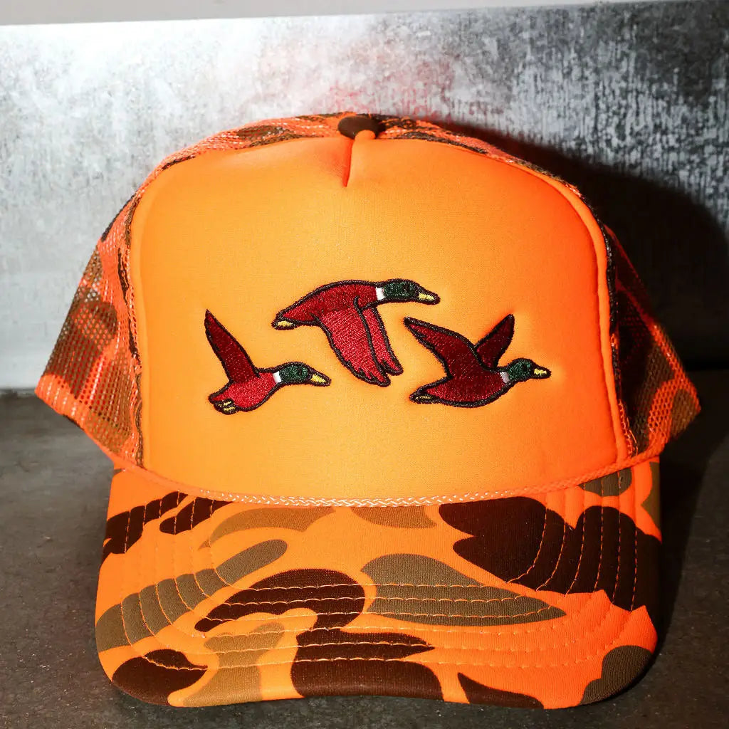 Camo Duck Trucker Hat