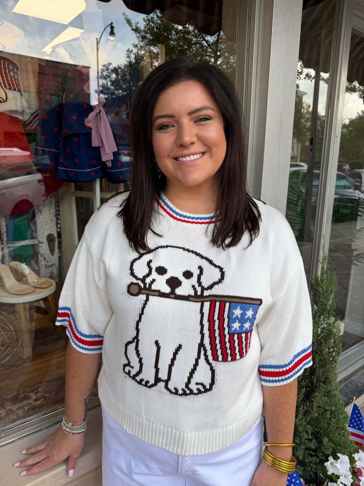 4th of July Dog Sweater