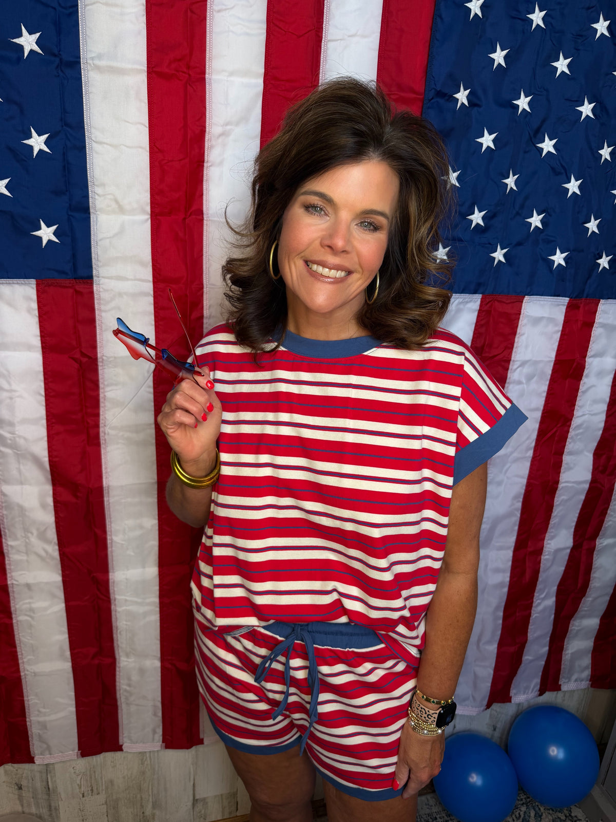 The Americana Shorts Set