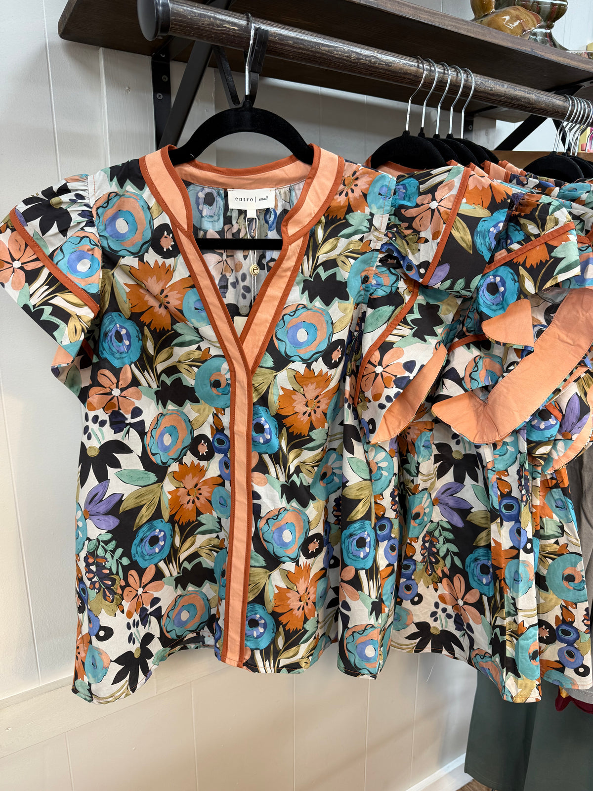 The Cinnamon Floral Blouse