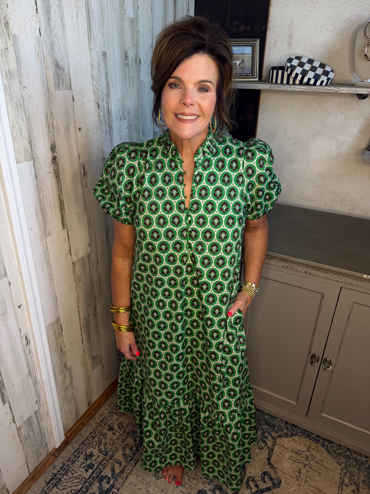 Pretty in Green Midi