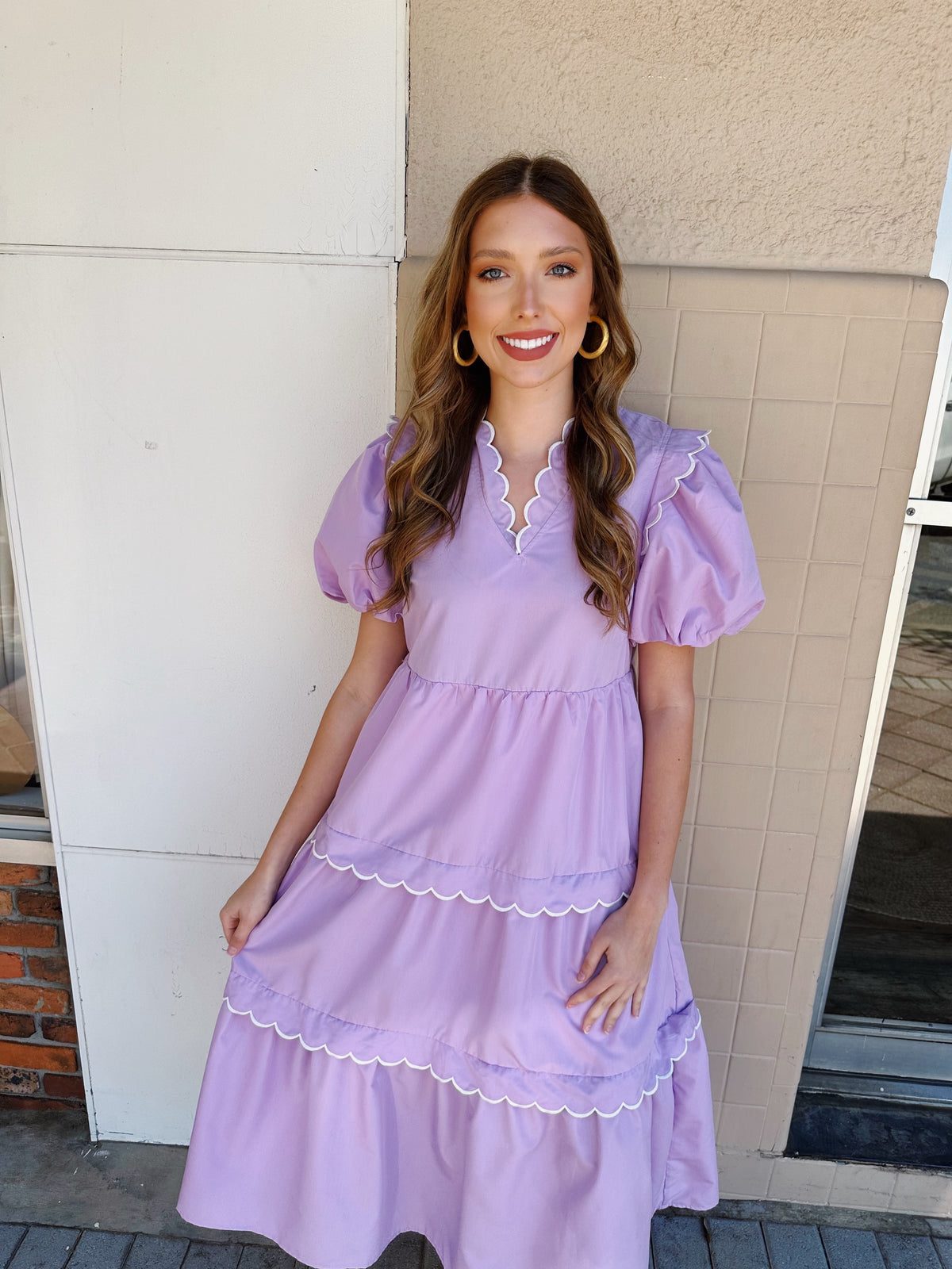 Pretty in Lavender Dress