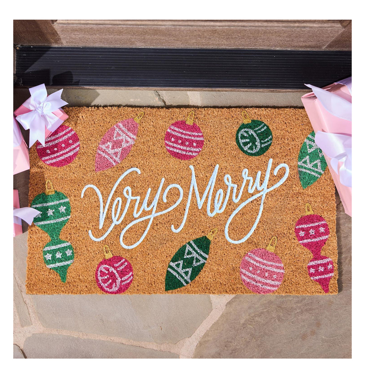 Door Mat Very Merry