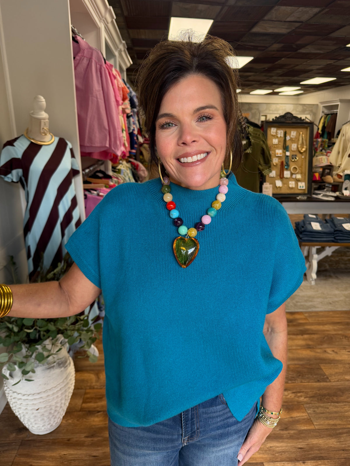 The Teal Sweater