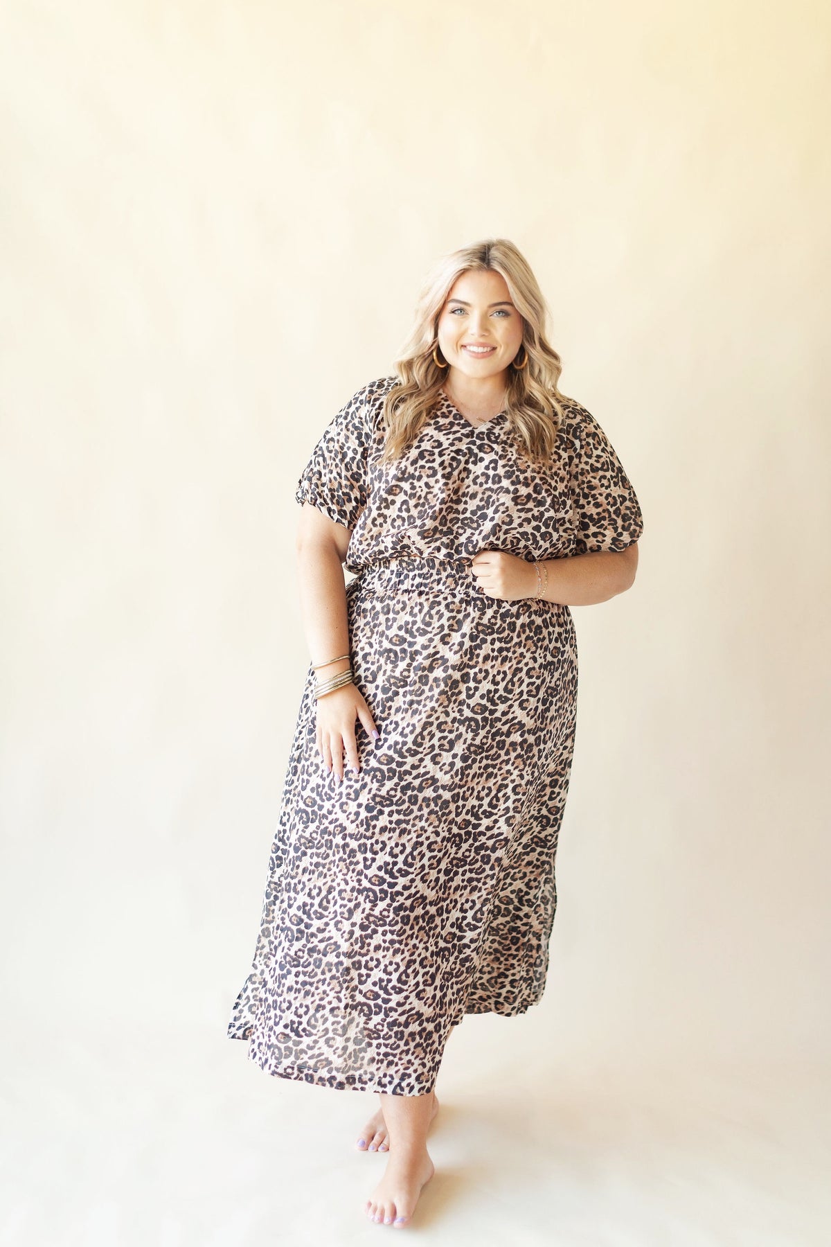 The Leopard Skirt Set