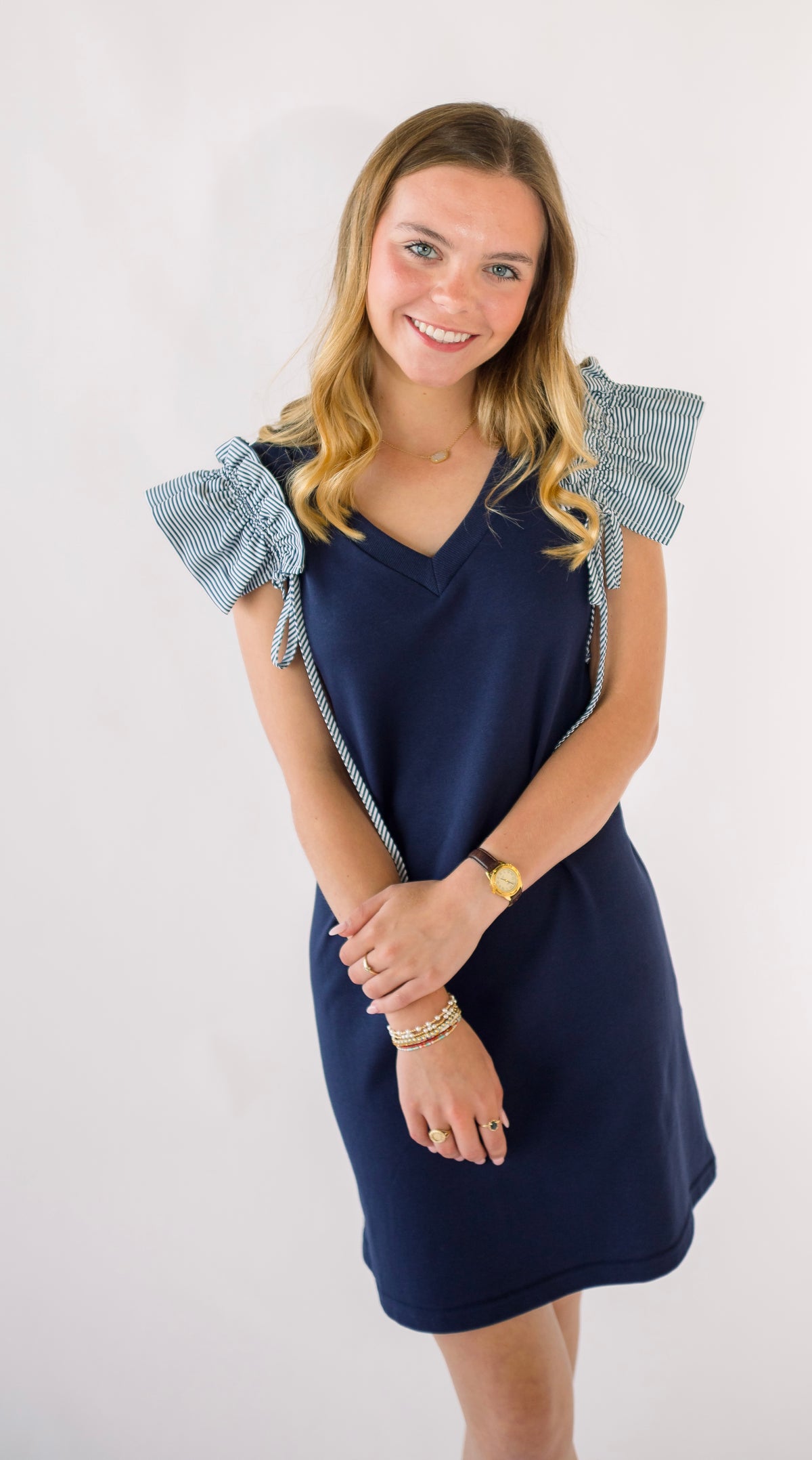 Classic Navy Dress