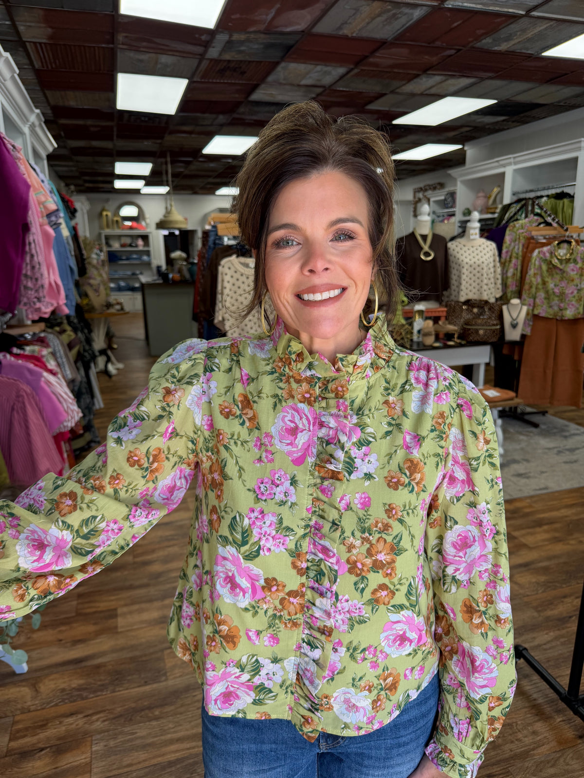 The Sage Blouse