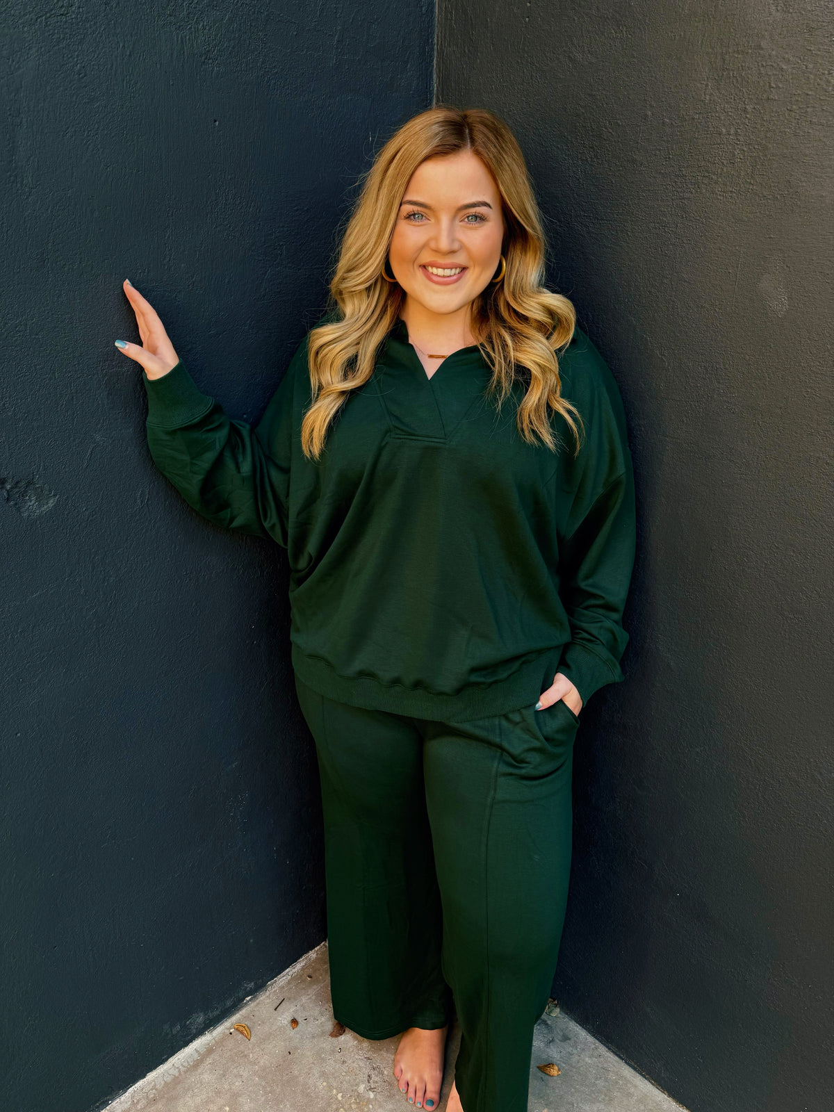 The Evergreen Lounge Pants Set