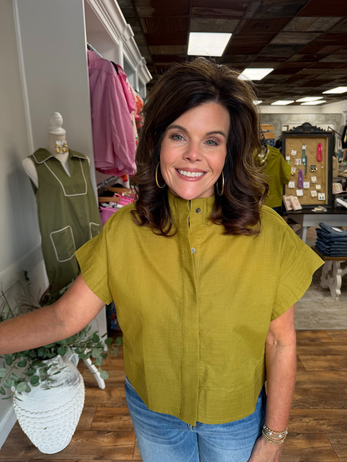 The Martini Olive Top