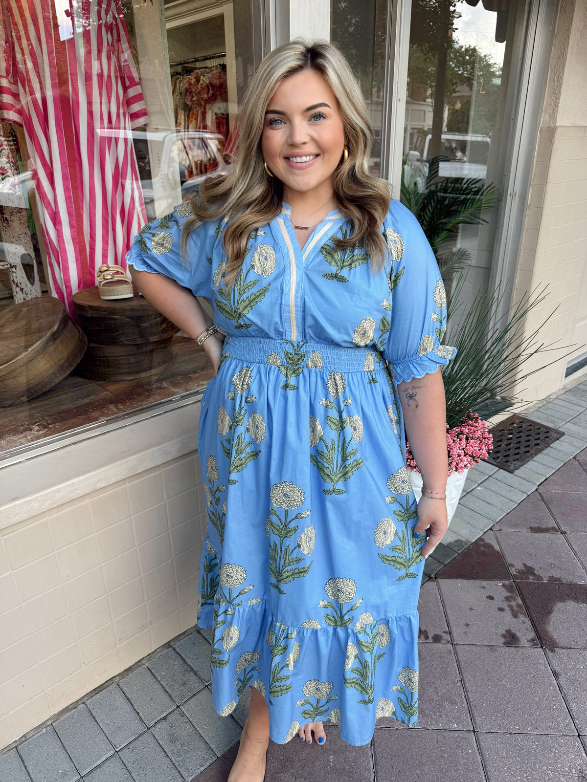 The Periwinkle Dress