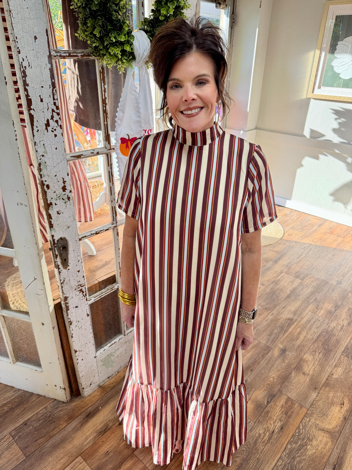 Sweet Serenity Tie-Back Maxi