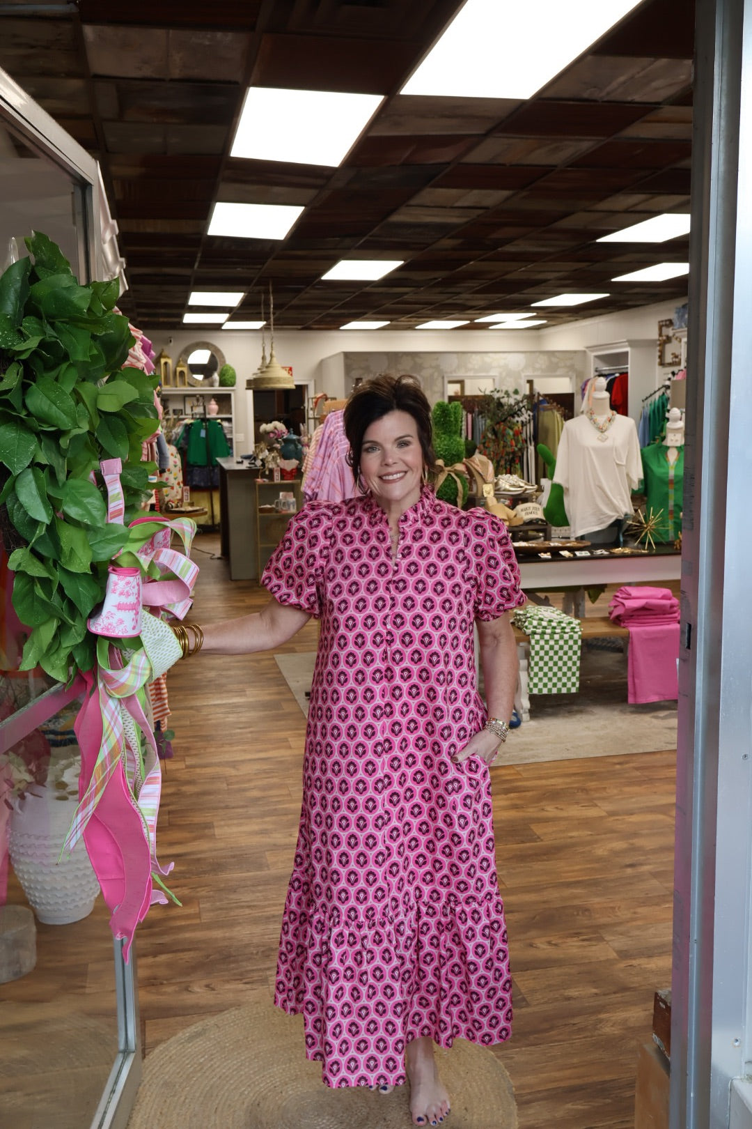 Willow Garden Midi Dress