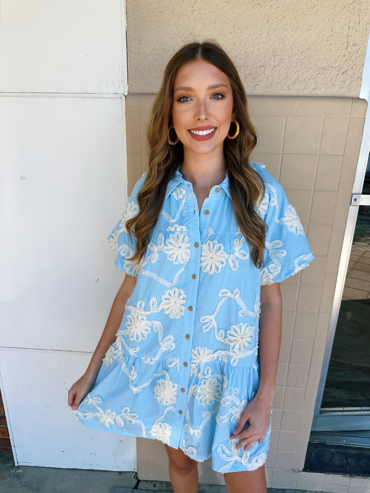 Pretty in Blue Dress