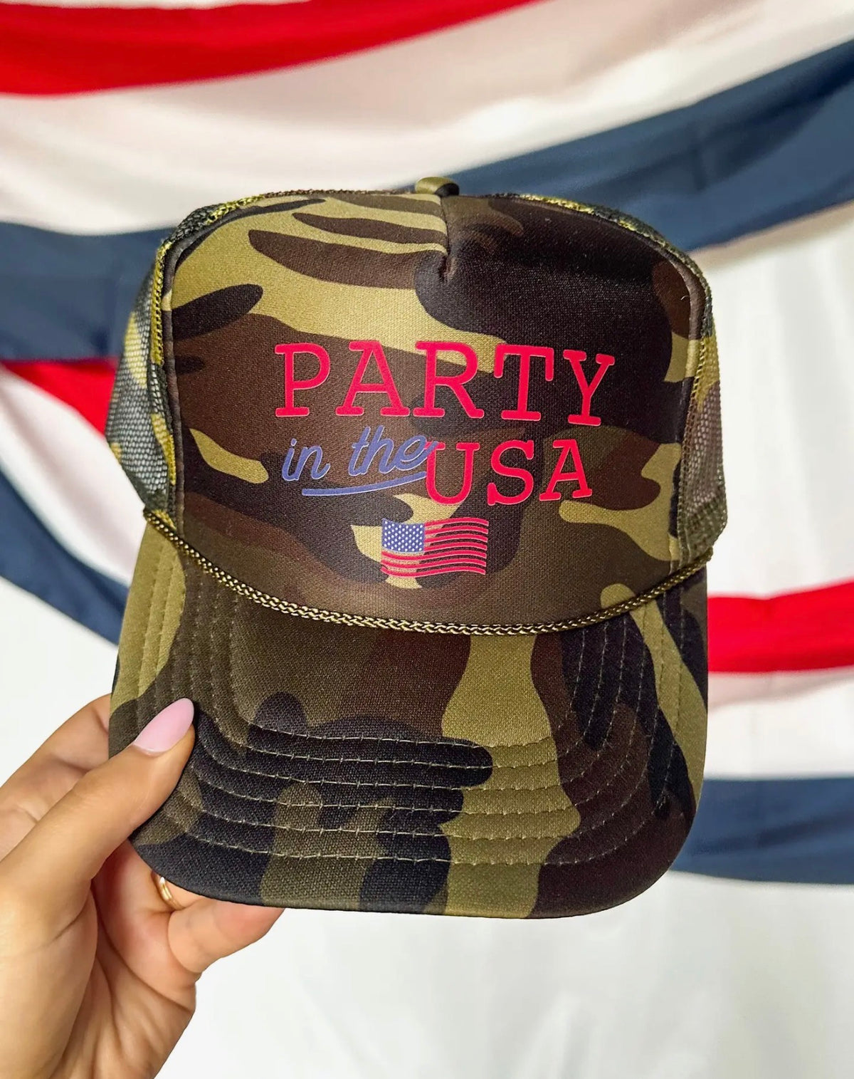 Party in the USA Trucker Hat