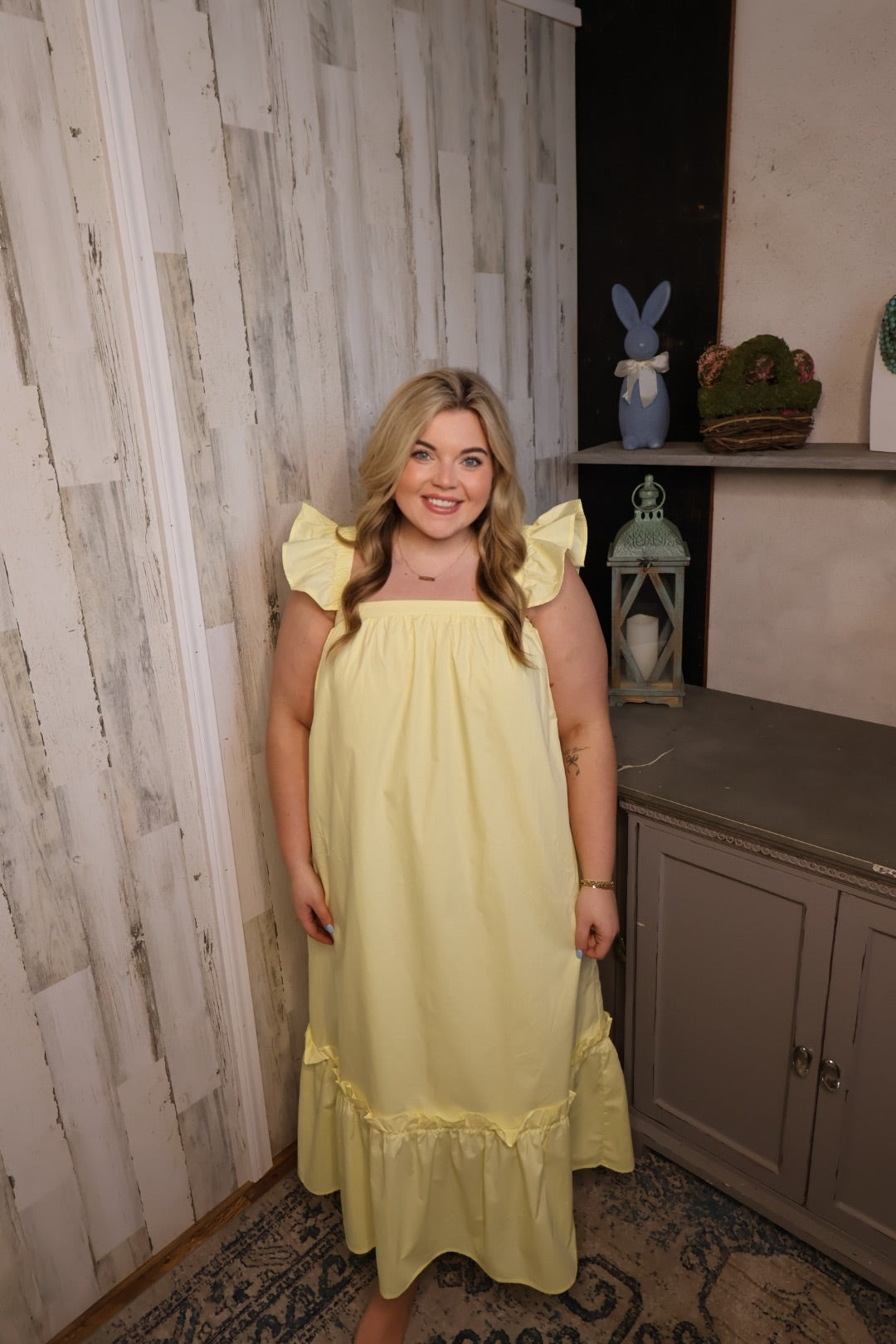 The Butter Yellow Maxi Dress