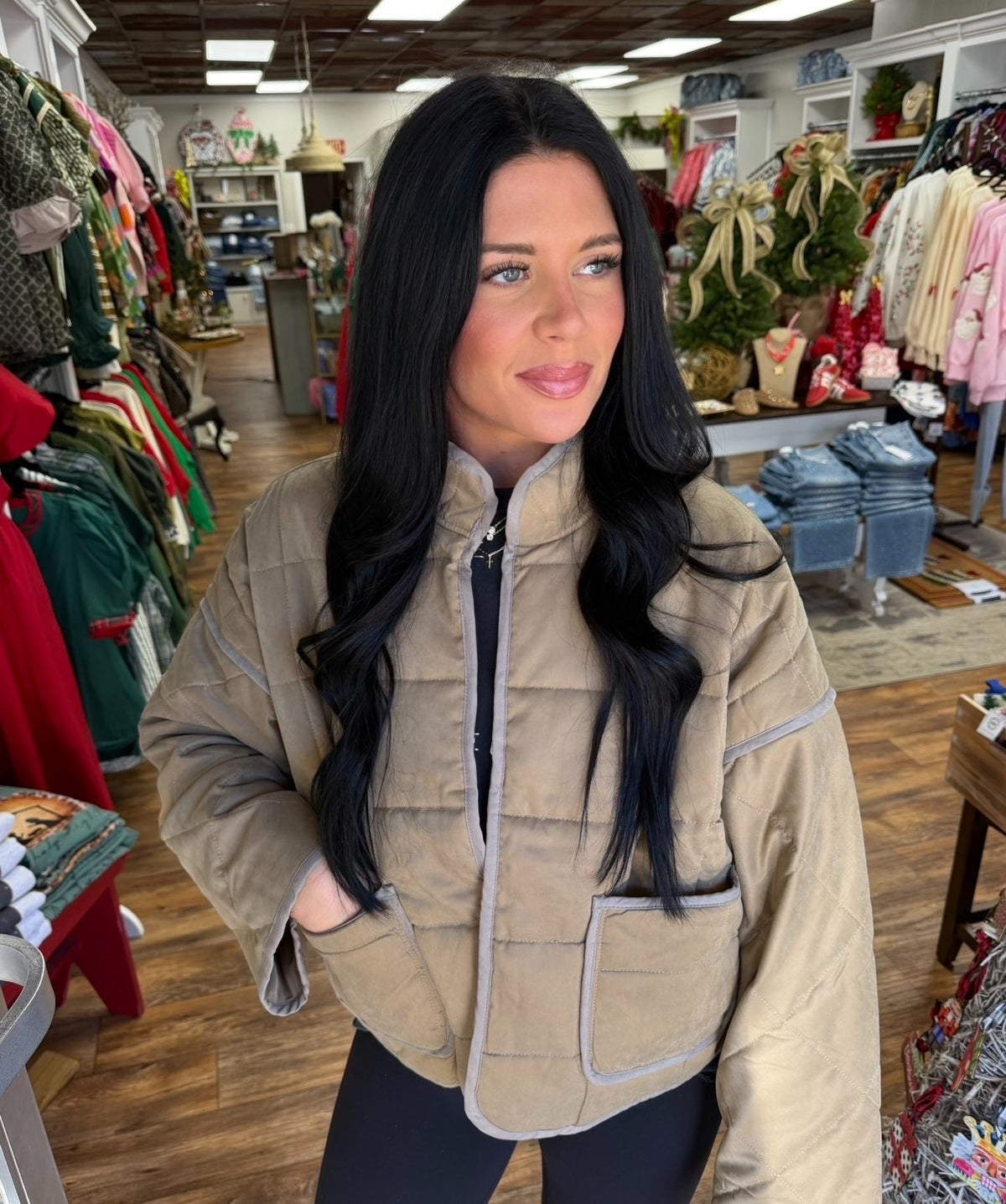 Quilted Puffer Jacket