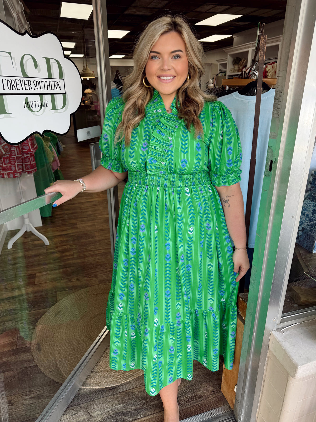 The Haley Midi in Plus