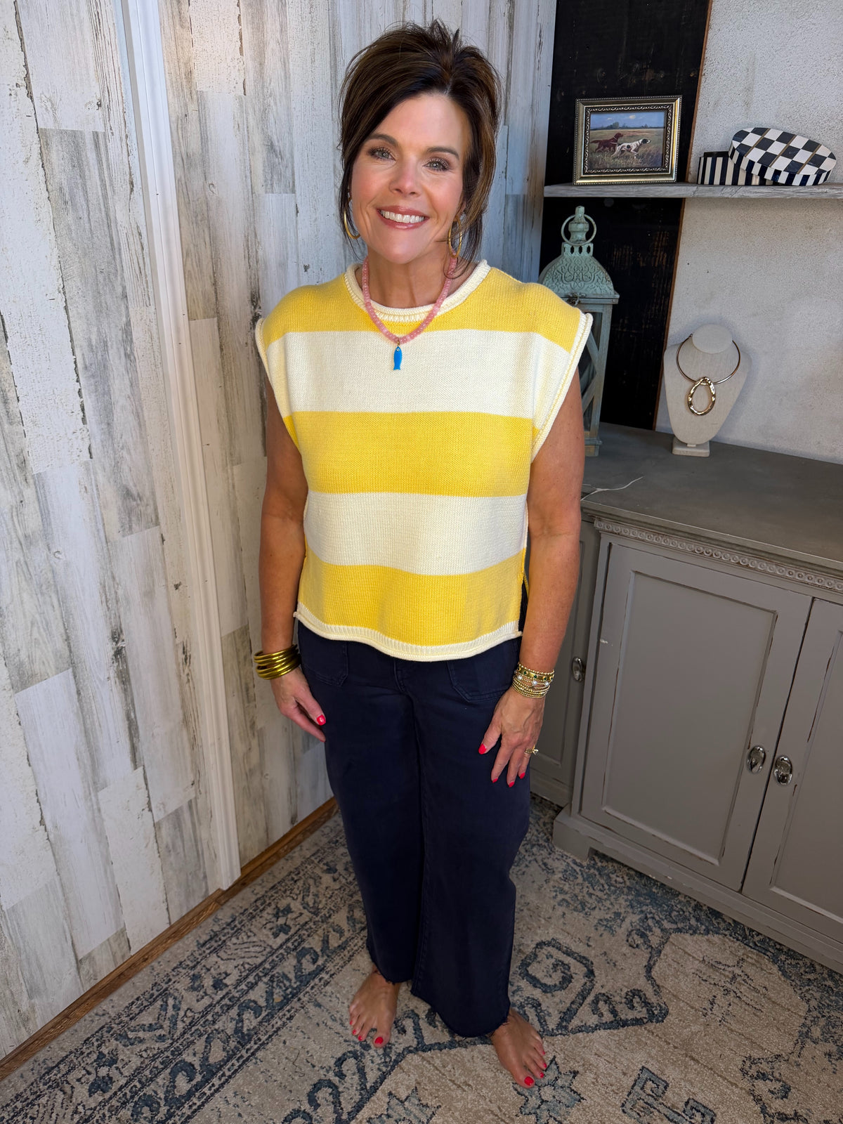 Pretty in Yellow Sweater