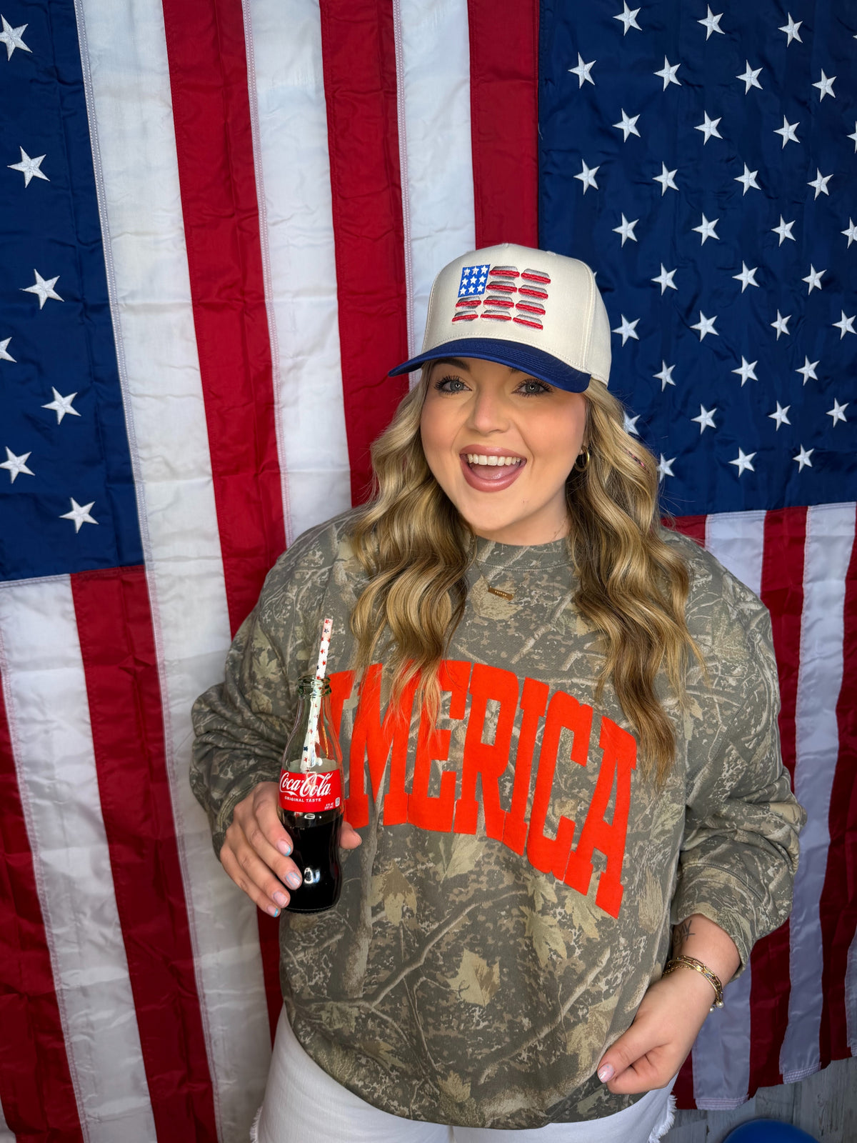America Camo Sweatshirt