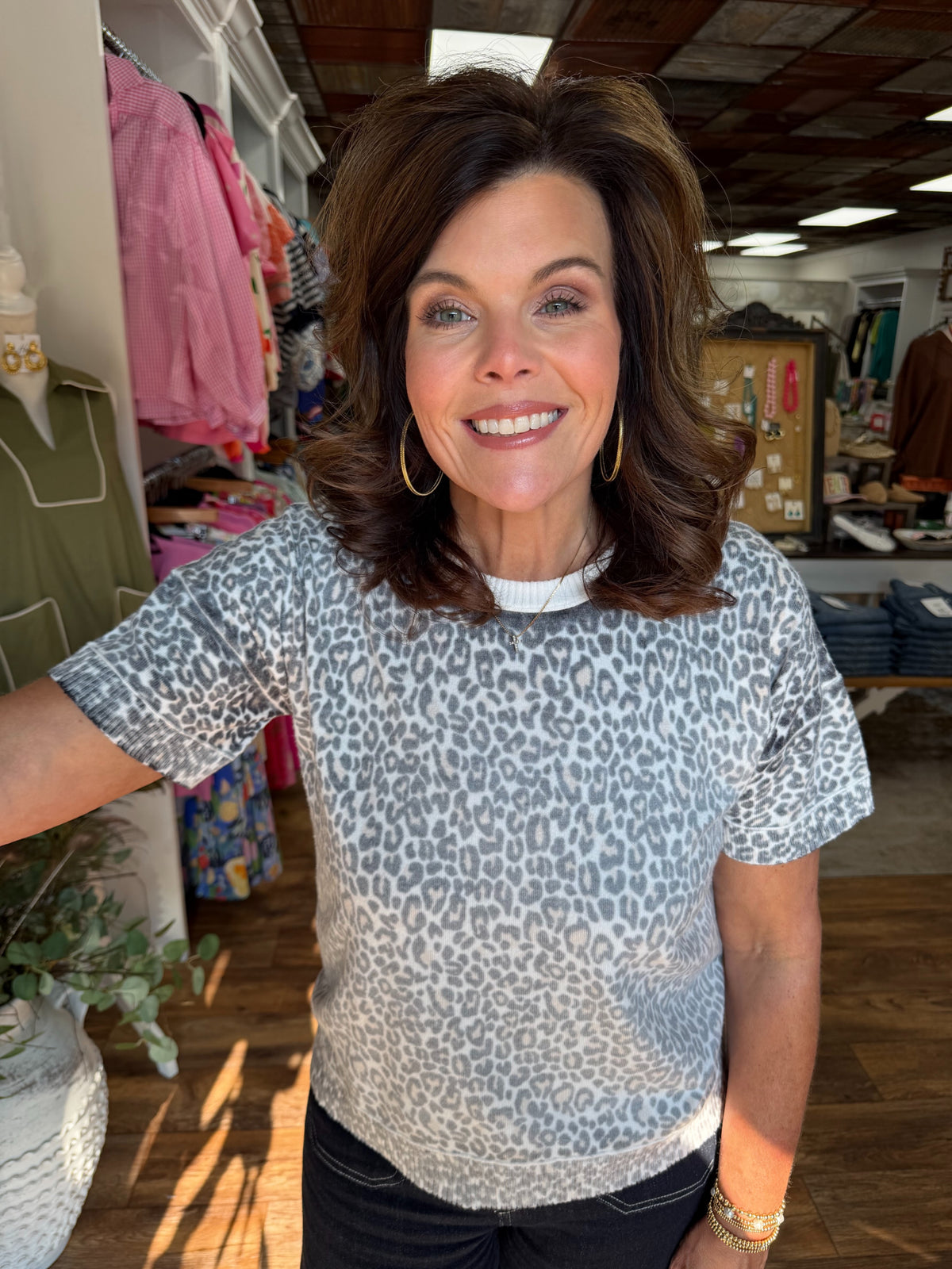 Cheetah Multi Sweater