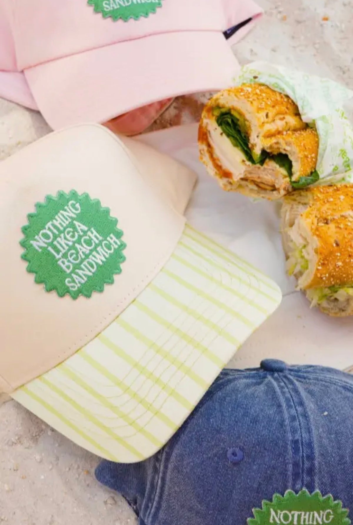 Nothing like a Beach Sandwich Hat