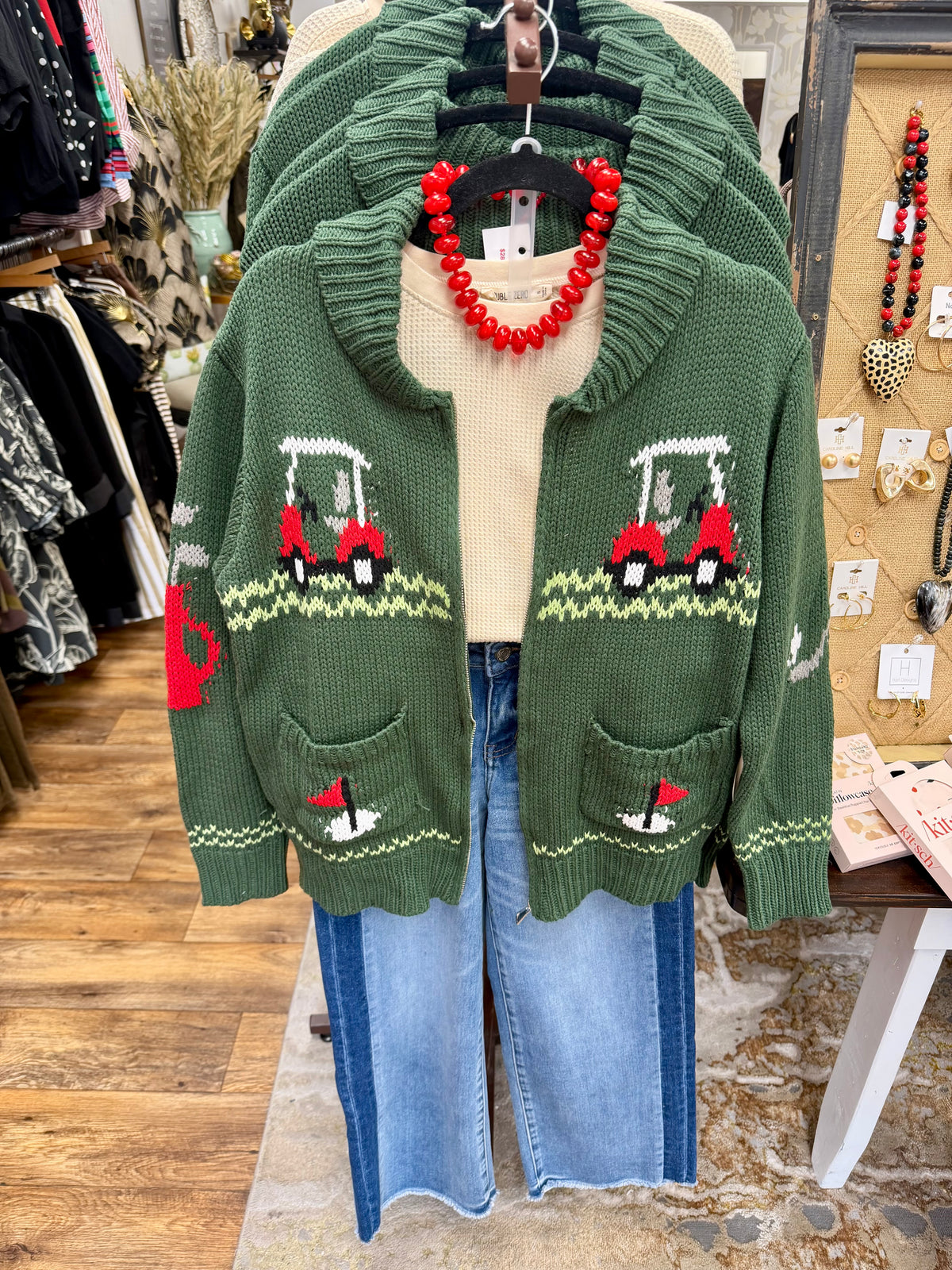 Hole in One Sweater