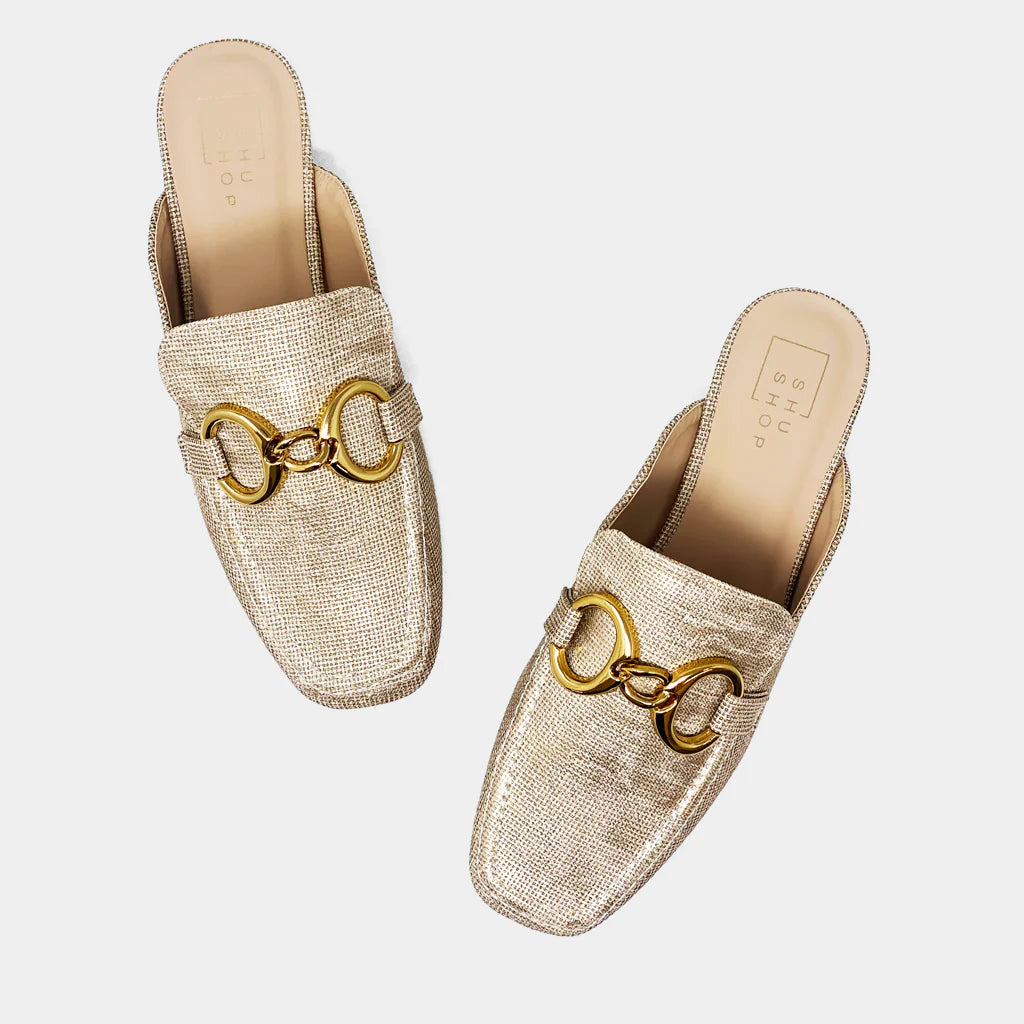 Andromeda Mules in Gold