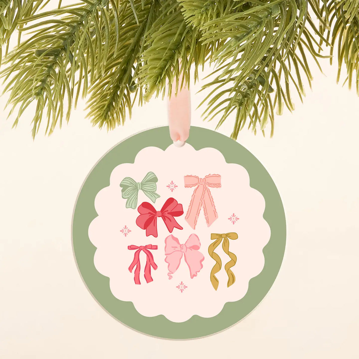 All Bows Tree Ornament