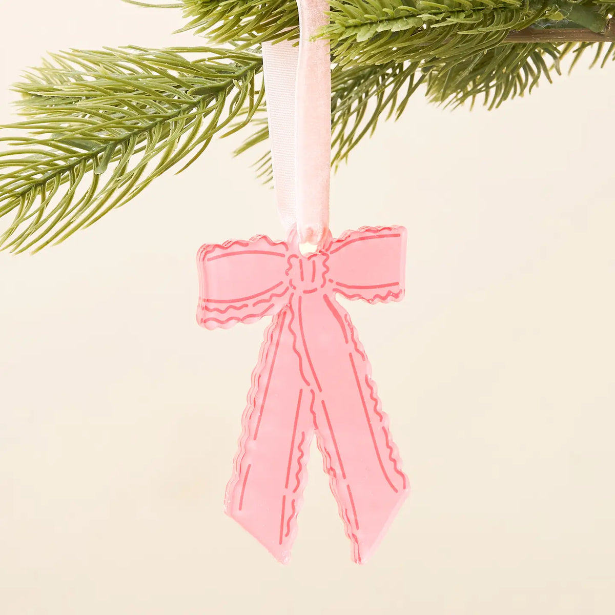 Bow Shape Ornament