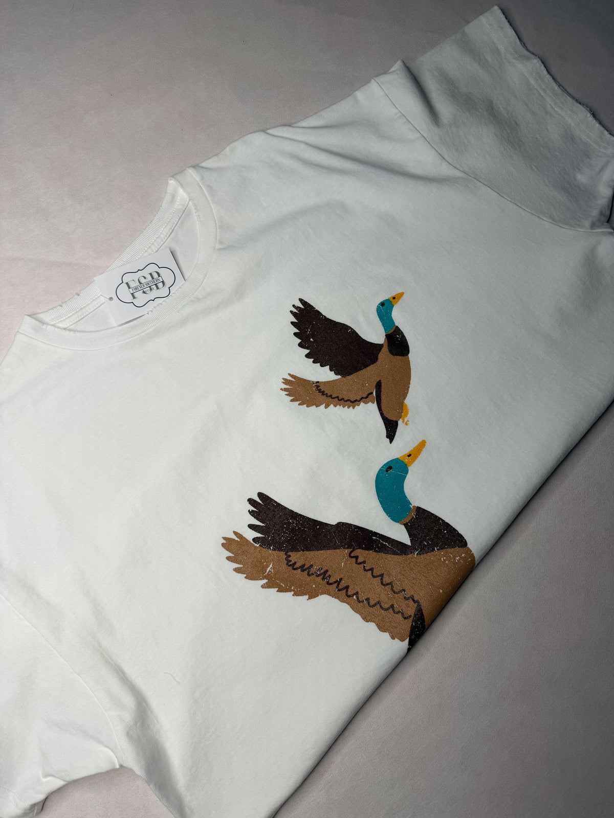 Flying Ducks Vintage Tee