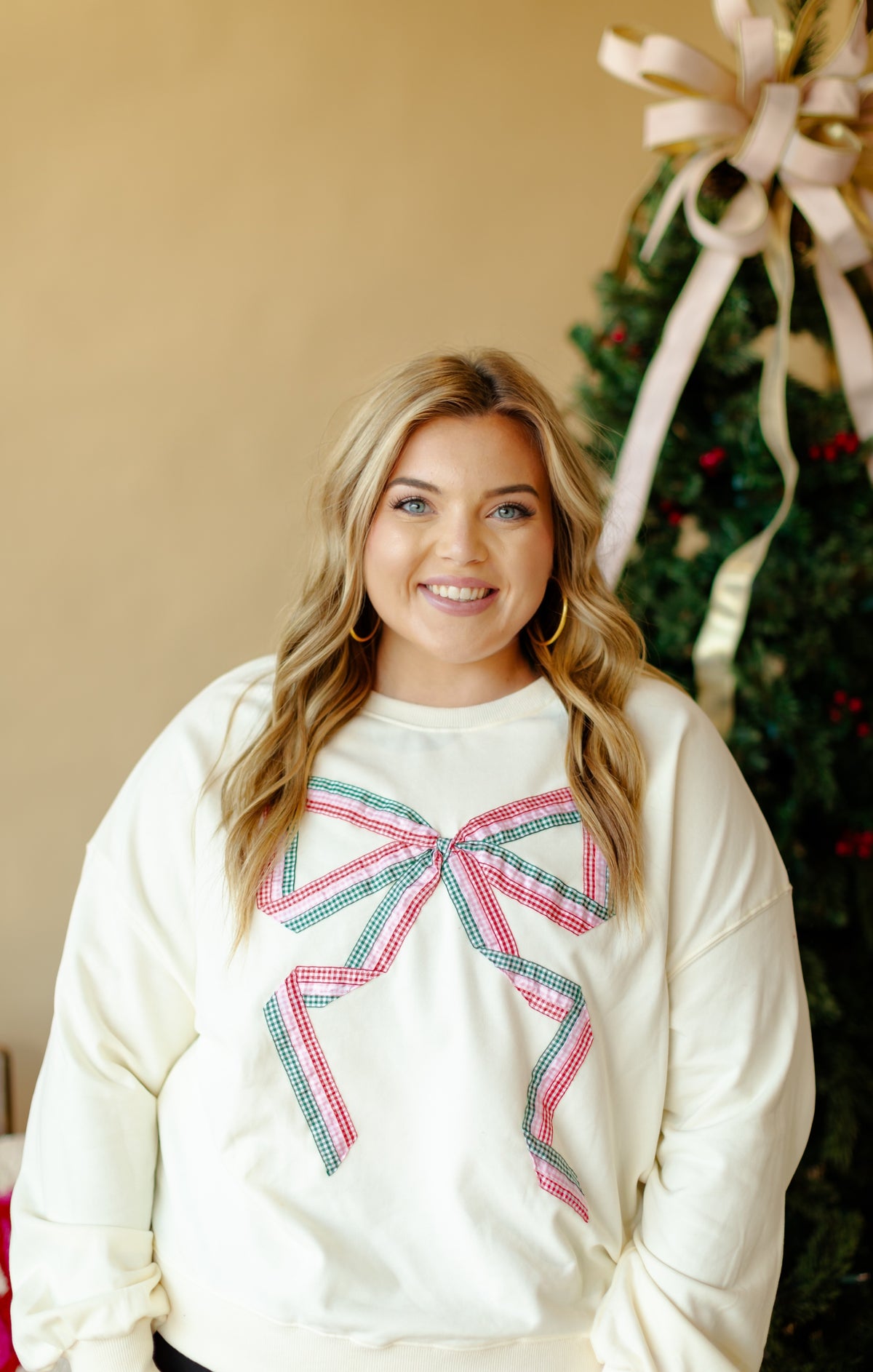 The Holly Bow Sweatshirt