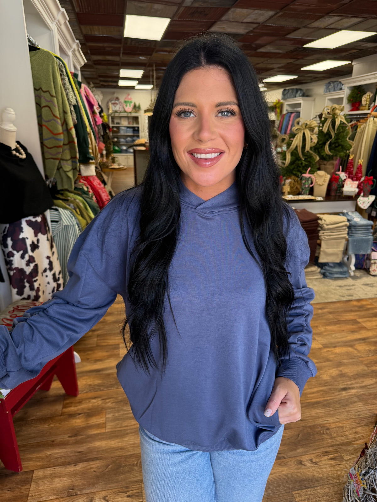 The Luxeknit Hooded Pullover